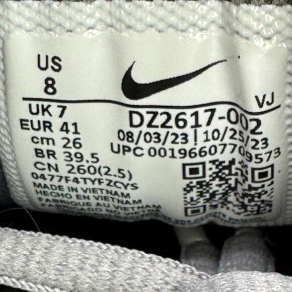 Nike Metcon 9 Mens Size 8 Training Gym Shoes Light Grey Crossfit DZ2617-002 NEW - Picture 8 of 9